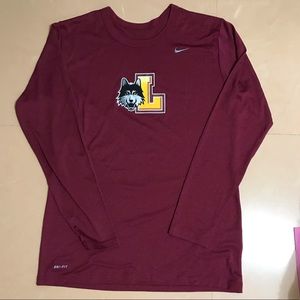 Nike dry fit long sleeve size M